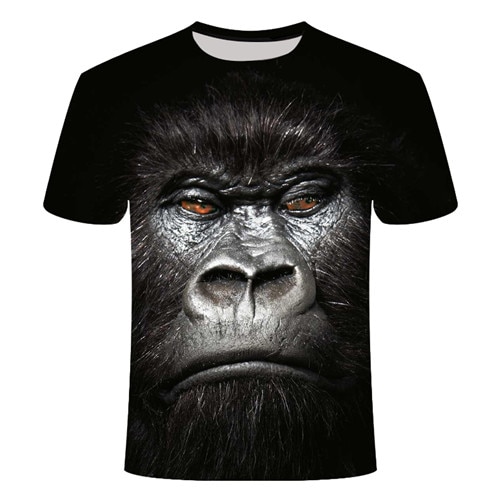 T-Shirts 3-D Printed Animal - Image 6