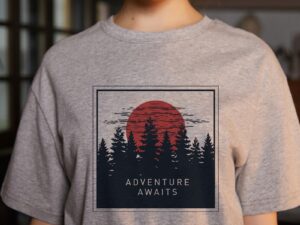 Short-sleeved Print T-Shirt