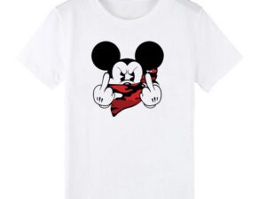 Mouse Print T Shirts Women