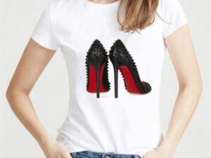 High Heels Hip Print T-Shirt