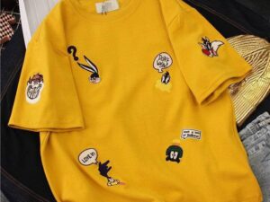 Summer T-Shirts  O-Neck Cute Cartoon