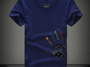Hand Print Design T-Shirt