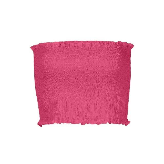 Strapless Elastic Tube Tops Camisole - Image 3