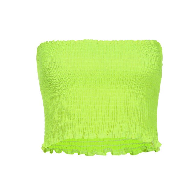 Strapless Elastic Tube Tops Camisole - Image 6