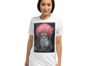 Wise Man in Turban Design T-Shirt