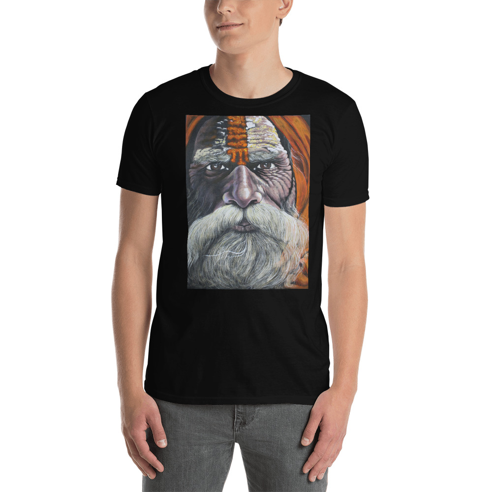 Wise Old Man Design T-Shirt - Image 6