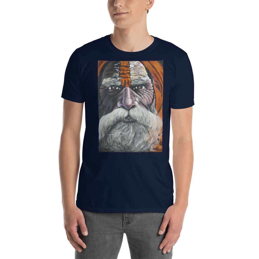 Wise Old Man Design T-Shirt - Image 7