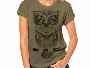 Chic and Fun Graffiti Print T-Shirt