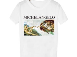 Women's Sistine Chapel Print Short-Sleeve T-Shirt - ''Michelangelo''