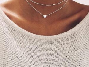 Women's Shiny Pendant Necklace