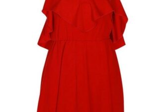 Vintage V-neck Strap Mini Dress