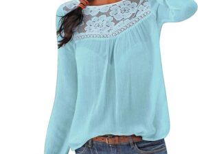 Long sleeve Lace Blouse
