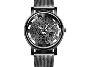 Men's Skeleton Mesh Bracelet Watch