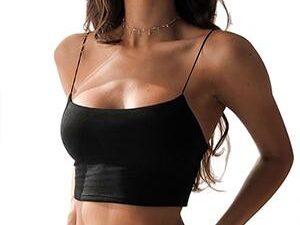 Sleeveless Straps Tank Top Camis