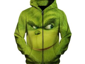 Grinch Full Face Top