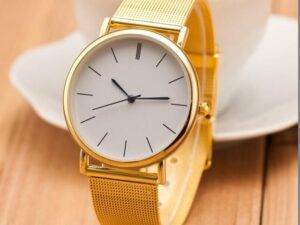 Luxury Metal Mesh Quatz Watch