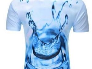 Water Drop PrintT-Shirt