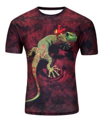 Lizard Peace Print T-Shirt