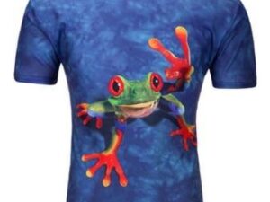 Lizard Peace Sign Print T-Shirt