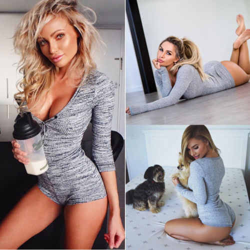 V Neck Cotton Long Sleeve Bodysuit - Image 5